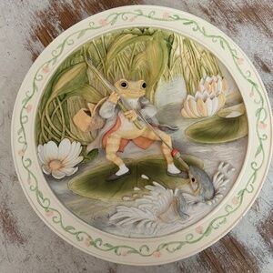 The Tale of Mr. Jeremy Fisher Collector Plate